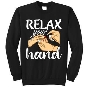 Nail Tech Design For A Nail Artist Sweatshirt