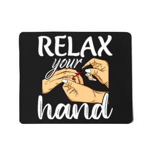 Nail Tech Design For A Nail Artist Mousepad