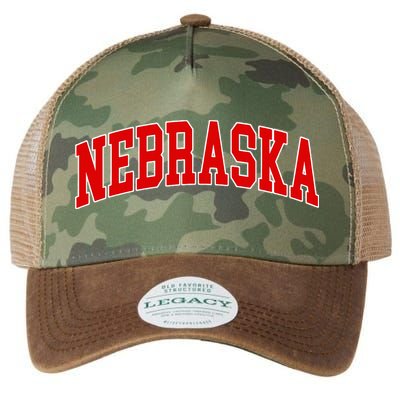 Nebraska Throwback Design Classic Legacy Tie Dye Trucker Hat