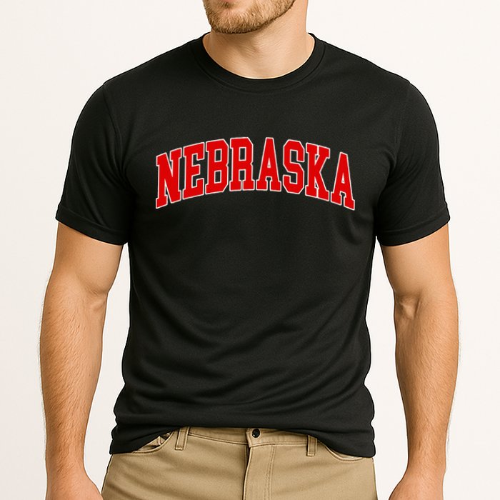 Nebraska Throwback Design Classic Cooling Performance Crew T-Shirt