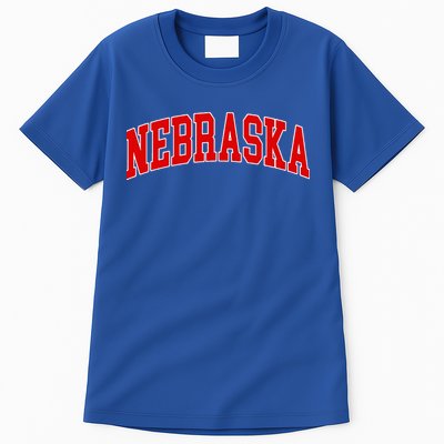 Nebraska Throwback Design Classic Tall T-Shirt