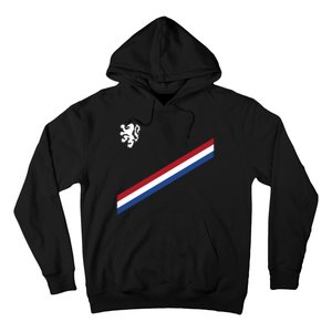 Netherlands Team Flag Jersey Soccer Hoodie