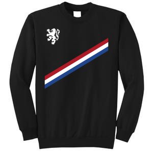 Netherlands Team Flag Jersey Soccer Sweatshirt