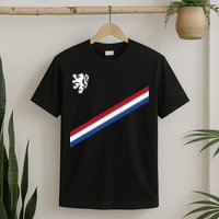 Netherlands Team Flag Jersey Soccer T-Shirt