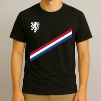 Netherlands Team Flag Jersey Soccer T-Shirt