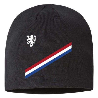 Netherlands Team Flag Jersey Soccer Sustainable Beanie