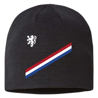 Netherlands Team Flag Jersey Soccer Sustainable Beanie