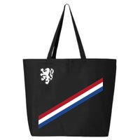 Netherlands Team Flag Jersey Soccer 25L Jumbo Tote