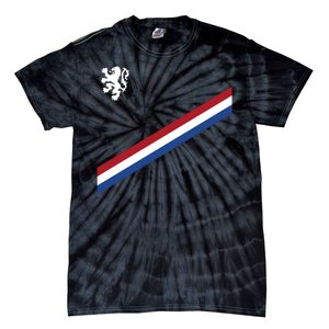 Netherlands Team Flag Jersey Soccer Tie-Dye T-Shirt