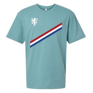 Netherlands Team Flag Jersey Soccer Sueded Cloud Jersey T-Shirt