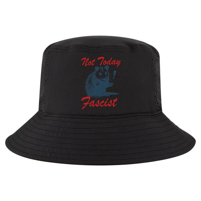 Not Today Fascist Funny Possum Meme Opossum Trash Panda .Png Cool Comfort Performance Bucket Hat
