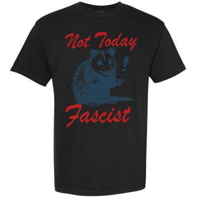 Not Today Fascist Funny Possum Meme Opossum Trash Panda .Png Garment-Dyed Heavyweight T-Shirt