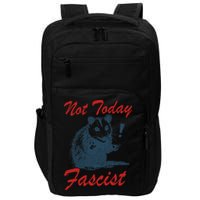 Not Today Fascist Funny Possum Meme Opossum Trash Panda .Png Impact Tech Backpack