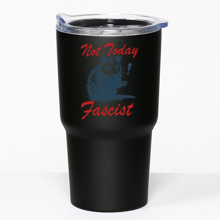 Not Today Fascist Funny Possum Meme Opossum Trash Panda .Png Tumbler