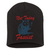 Not Today Fascist Funny Possum Meme Opossum Trash Panda .Png Short Acrylic Beanie