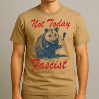 Not Today Fascist Funny Possum Meme Opossum Trash Panda .Png T-Shirt