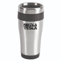 Nikola Tesla , Free Energy, Ac Power, Inventor 16oz Travel Tumbler