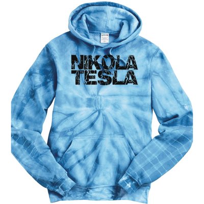 Nikola Tesla , Free Energy, Ac Power, Inventor Tie Dye Hoodie