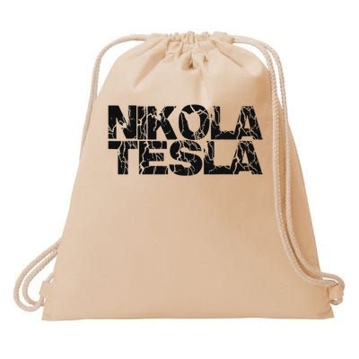 Nikola Tesla , Free Energy, Ac Power, Inventor Drawstring Bag