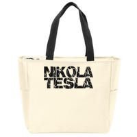 Nikola Tesla , Free Energy, Ac Power, Inventor Zip Tote Bag