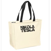 Nikola Tesla , Free Energy, Ac Power, Inventor Zip Tote Bag