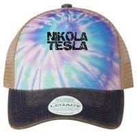 Nikola Tesla , Free Energy, Ac Power, Inventor Legacy Tie Dye Trucker Hat