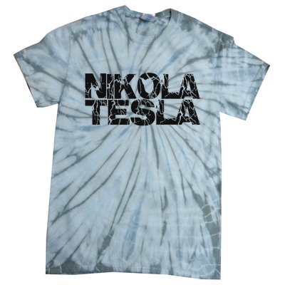 Nikola Tesla , Free Energy, Ac Power, Inventor Tie-Dye T-Shirt
