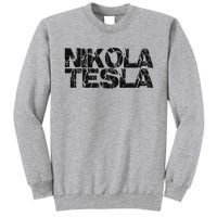 Nikola Tesla , Free Energy, Ac Power, Inventor Tall Sweatshirt