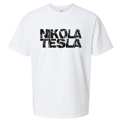 Nikola Tesla , Free Energy, Ac Power, Inventor Sueded Cloud Jersey T-Shirt