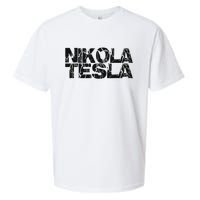 Nikola Tesla , Free Energy, Ac Power, Inventor Sueded Cloud Jersey T-Shirt