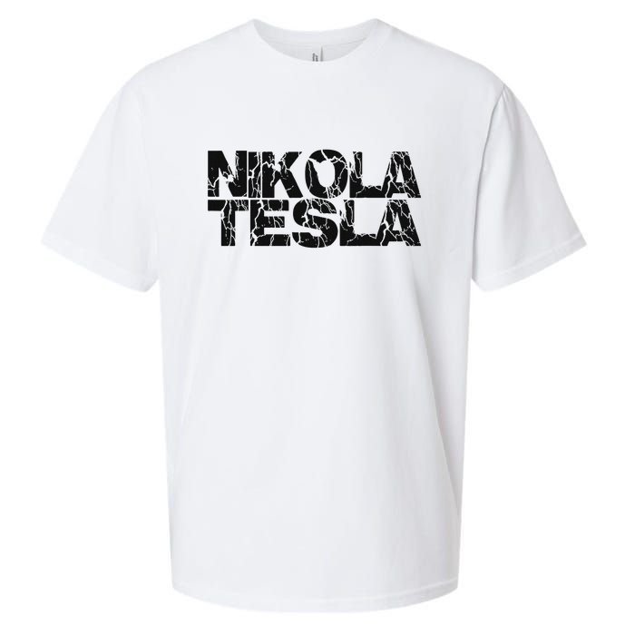 Nikola Tesla , Free Energy, Ac Power, Inventor Sueded Cloud Jersey T-Shirt