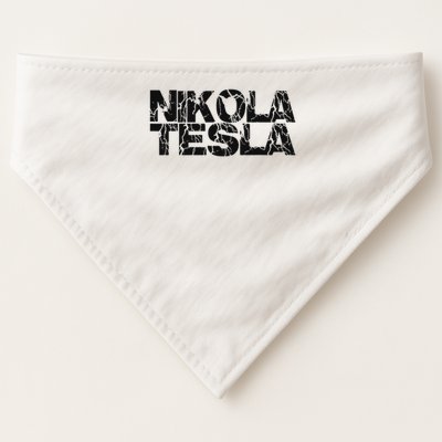 Nikola Tesla , Free Energy, Ac Power, Inventor USA-Made Doggie Bandana