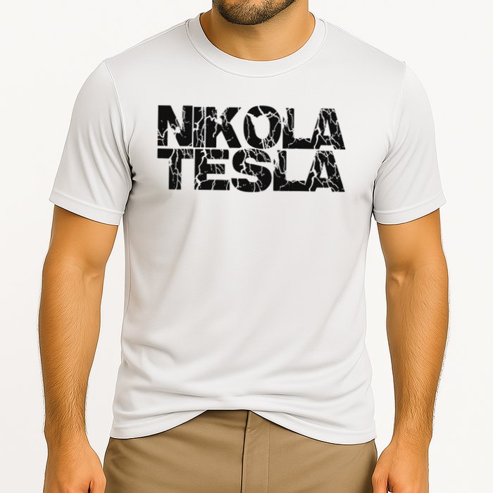 Nikola Tesla , Free Energy, Ac Power, Inventor Performance Shirt