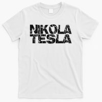 Nikola Tesla , Free Energy, Ac Power, Inventor T-Shirt
