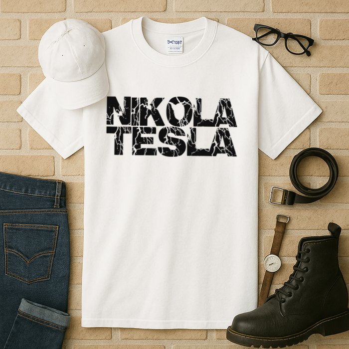 Nikola Tesla , Free Energy, Ac Power, Inventor Tall T-Shirt