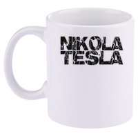 Nikola Tesla , Free Energy, Ac Power, Inventor 11oz C Handle Ceramic Mug