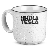Nikola Tesla , Free Energy, Ac Power, Inventor 15oz Campfire Ceramic Mug