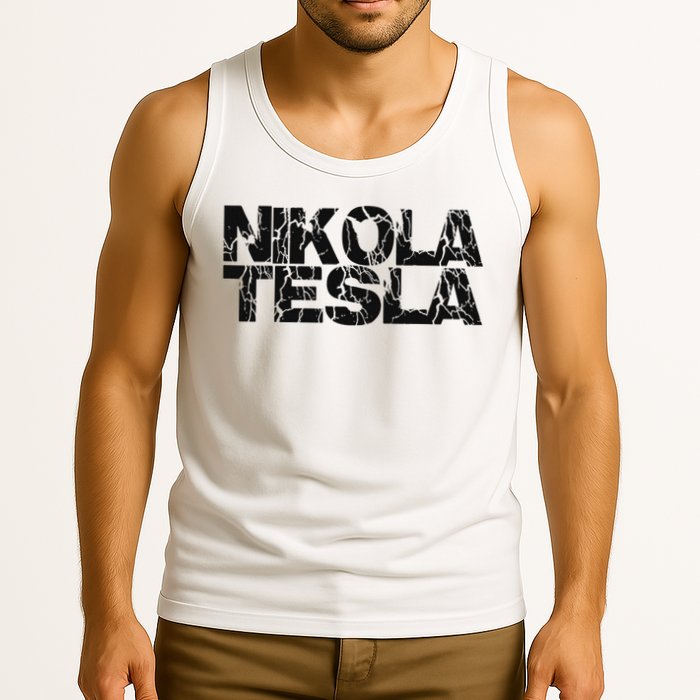Nikola Tesla , Free Energy, Ac Power, Inventor Tank Top