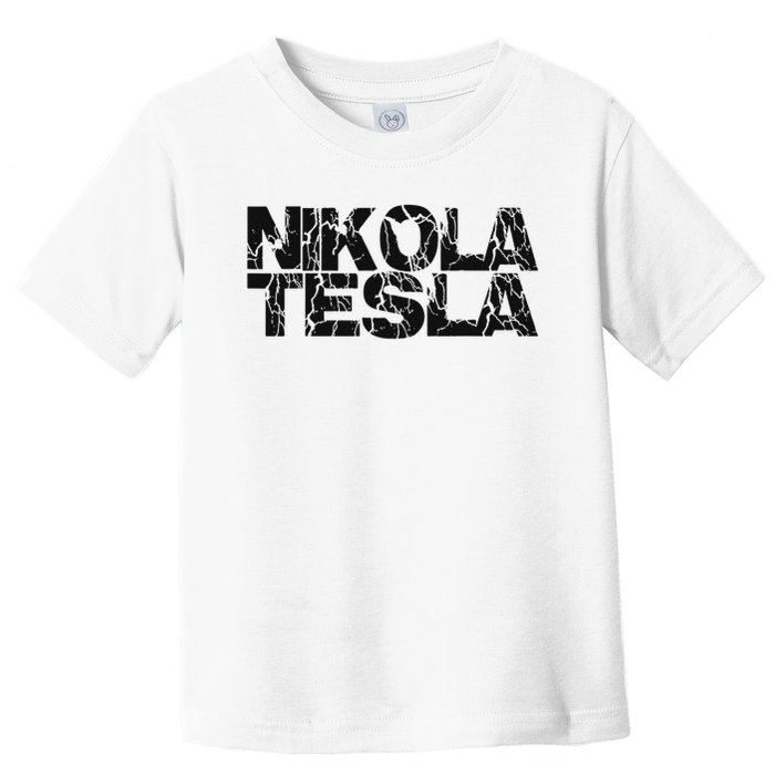 Nikola Tesla , Free Energy, Ac Power, Inventor Toddler T-Shirt