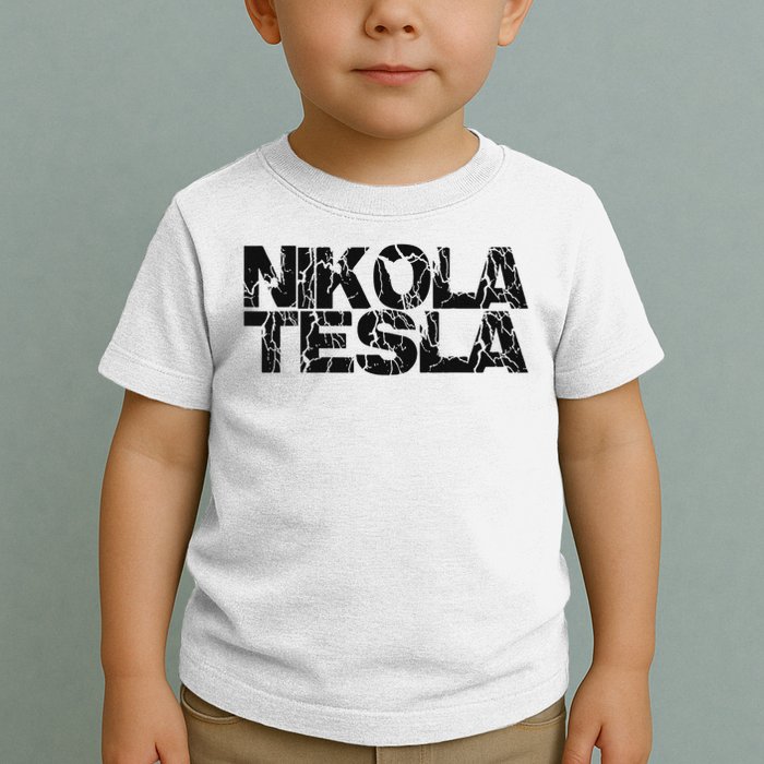 Nikola Tesla , Free Energy, Ac Power, Inventor Toddler T-Shirt