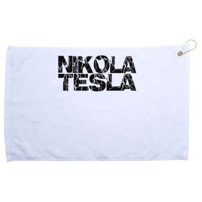 Nikola Tesla , Free Energy, Ac Power, Inventor Grommeted Golf Towel