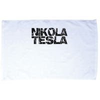 Nikola Tesla , Free Energy, Ac Power, Inventor Microfiber Hand Towel