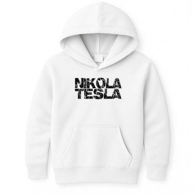 Nikola Tesla , Free Energy, Ac Power, Inventor Kids Hoodie