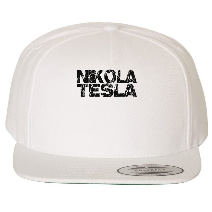 Nikola Tesla , Free Energy, Ac Power, Inventor Wool Snapback Cap