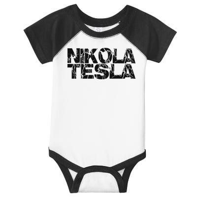 Nikola Tesla , Free Energy, Ac Power, Inventor Infant Baby Jersey Bodysuit