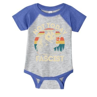 Not Today Fascist Opossum Social Possum Infant Baby Jersey Bodysuit