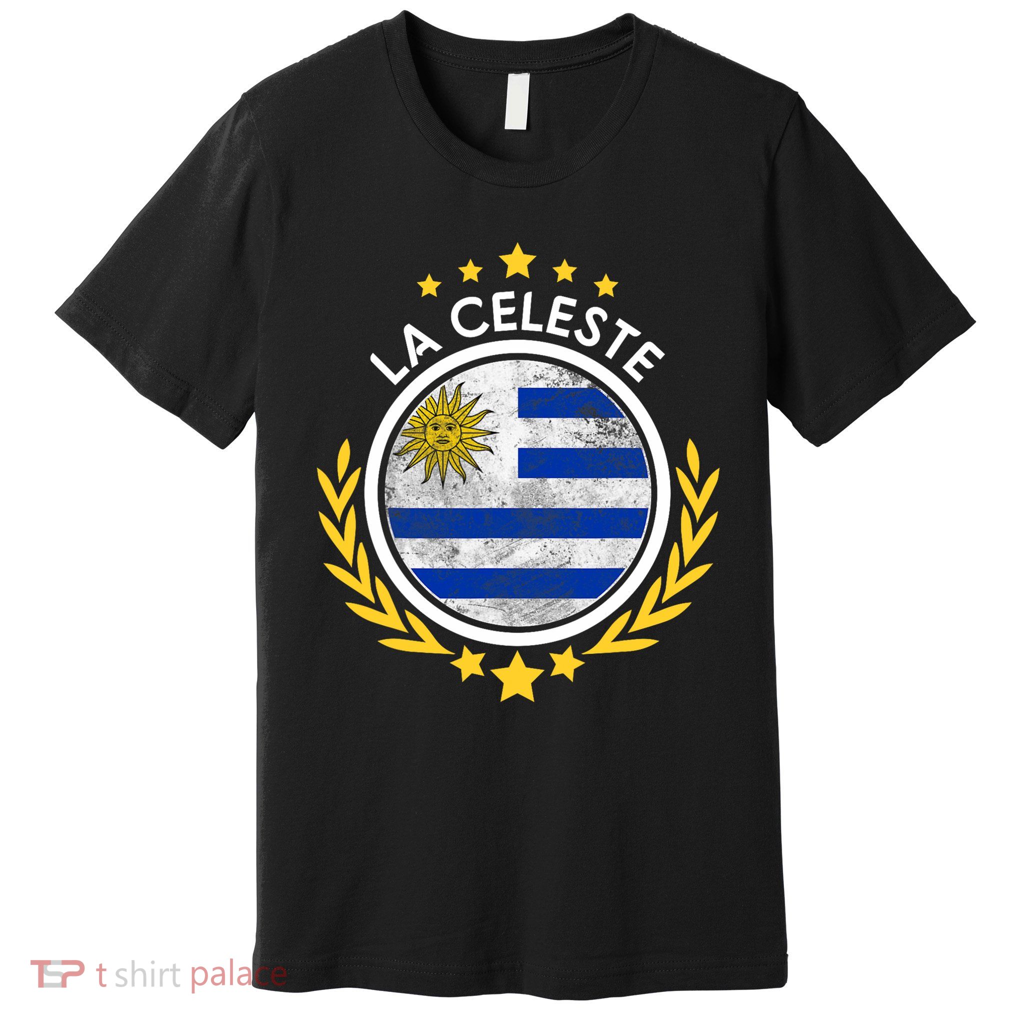 National Team Fan Wear Uruguay Soccer Fan Premium T-Shirt