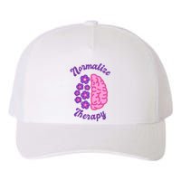 Normalize Therapy Floral Brain Yupoong Adult 5-Panel Trucker Hat