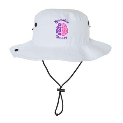 Normalize Therapy Floral Brain Legacy Cool Fit Booney Bucket Hat