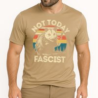 Not Today Fascist Funny Opossum Social Possum Team Trash Gift Cooling Performance Crew T-Shirt